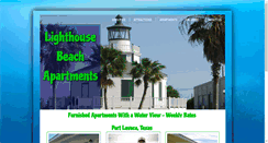 Desktop Screenshot of lighthousebeachapartments.com