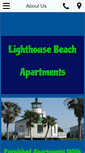 Mobile Screenshot of lighthousebeachapartments.com